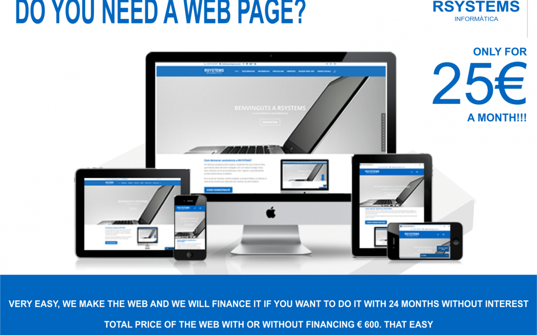 DO YOU NEED A WEB PAGE?